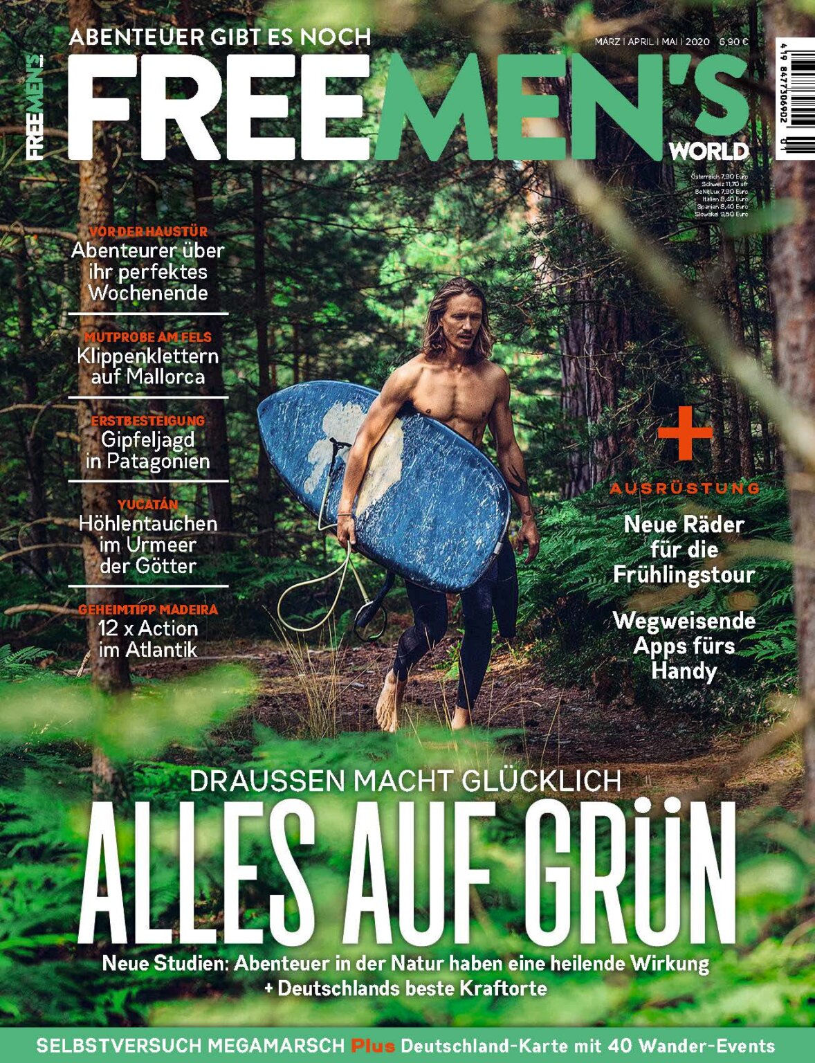 FREE MEN'S WORLD DAS ABENTEUERMAGAZIN